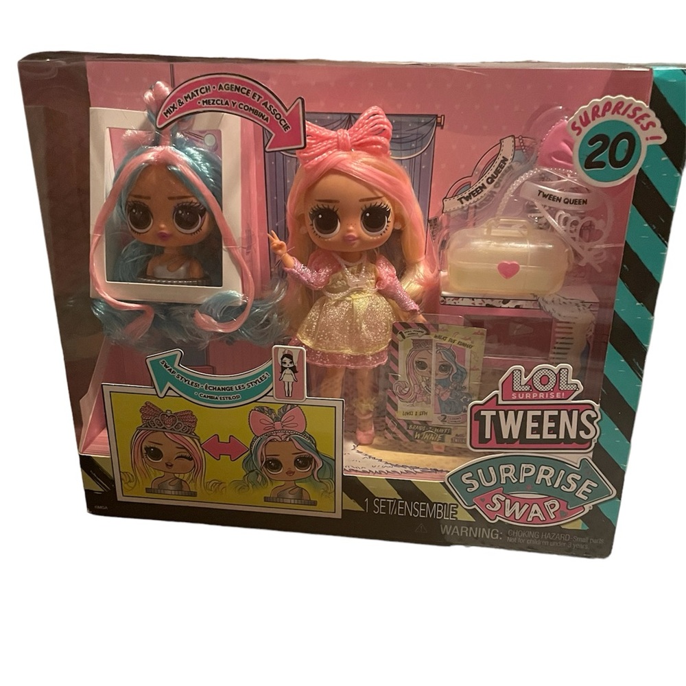 L.o.L surprise! Tweens surprise swap braids-2-waves Winnie fashion doll